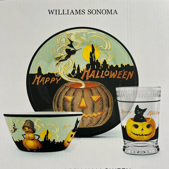 Williams Sonoma Kids Halloween Melamine Dinnerware Set - Picture 2 of 4